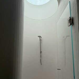 Velux FCM 4646 Skylight with modified round plaster finish