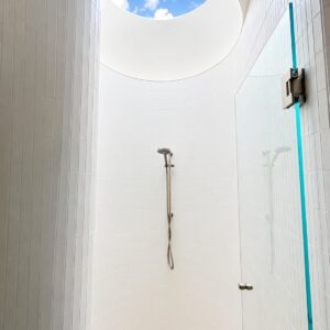 Velux FCM 4646 Skylight with modified round plaster finish