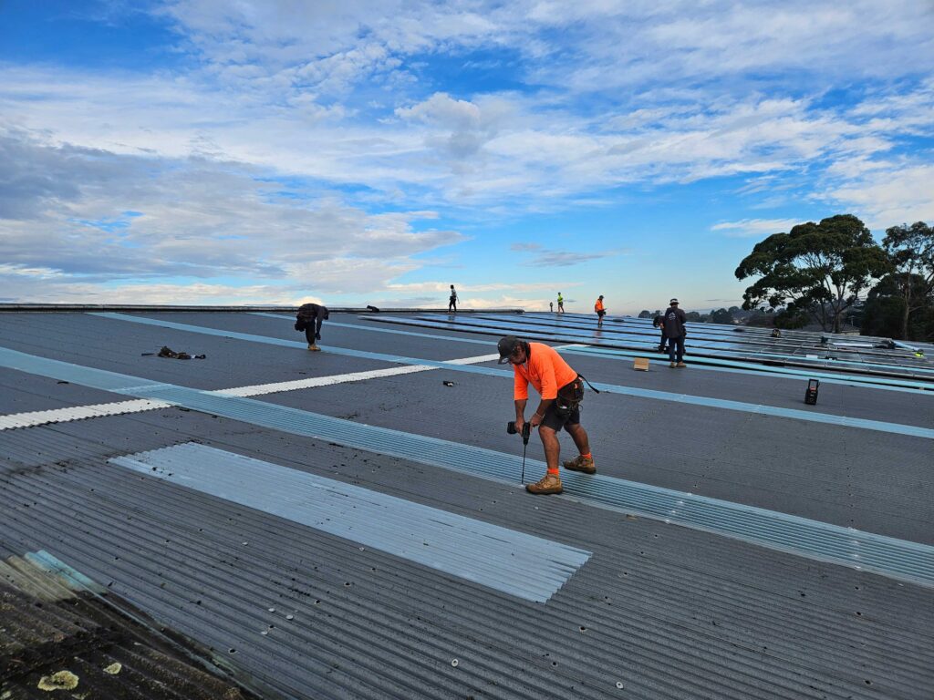 Commercial factory Ampelite fibreglass skylight replacement