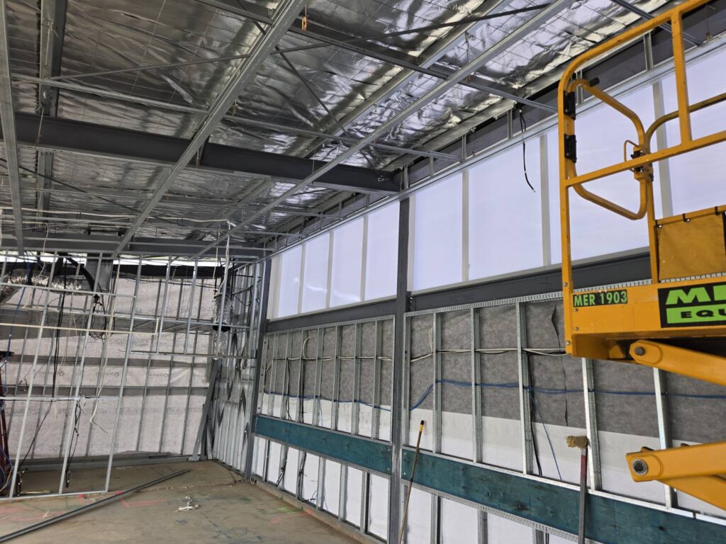 Danpal Framed Facade System with Danpalon Multicell Panels Commercial