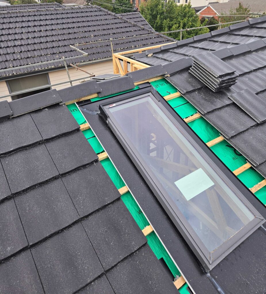 Velux Skylight for a tiled residential roof in Bentleigh scaled e1774328980418
